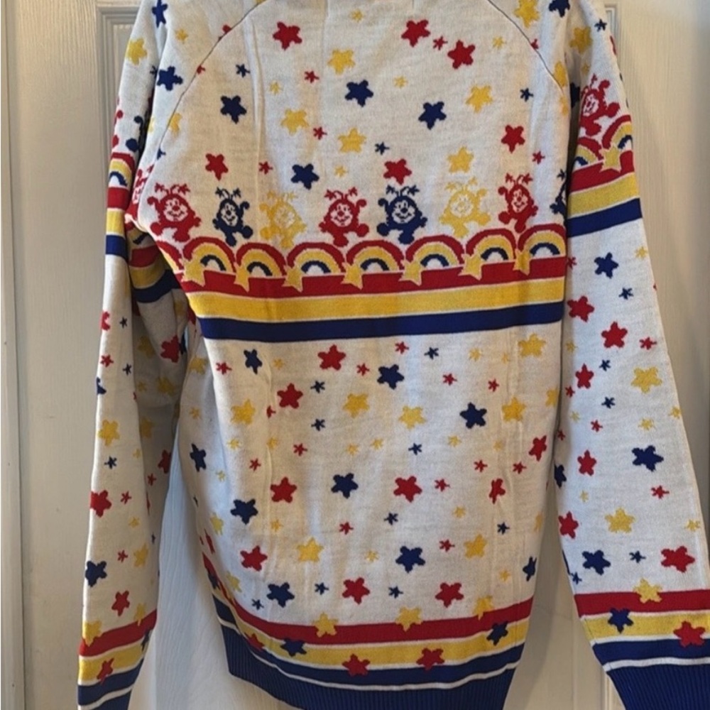 Colorful Star Pattern Sweater - Picture 2 of 2